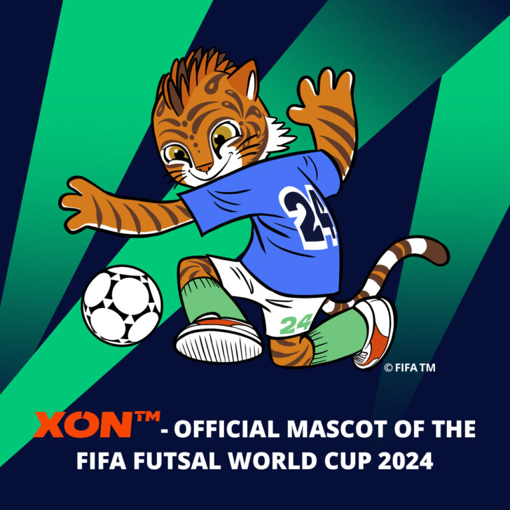 FIFA Futsal World Cup Uzbekistan 2024 Mascot XON Unveiled