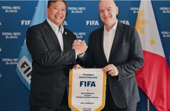 FIFA President and Philippine Football Federation President Look Forward to Inaugural FIFA Women's Futsal World Cup 2025